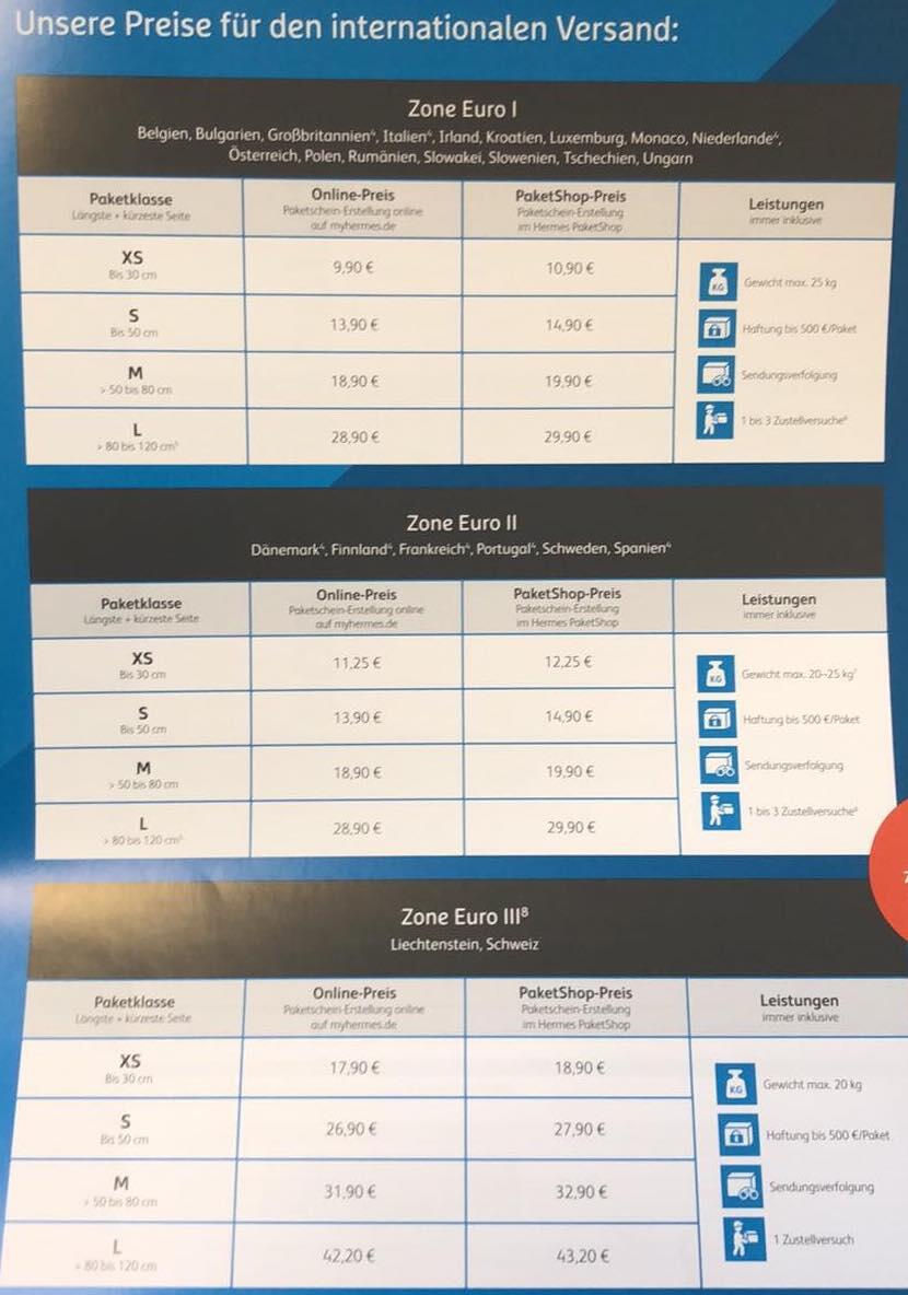 Hermes Das Sind Die Neuen Preise