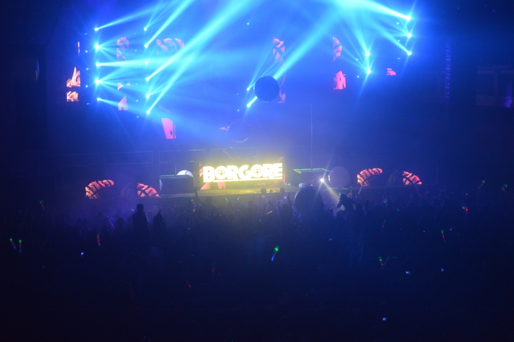 Borgore and his crowd
