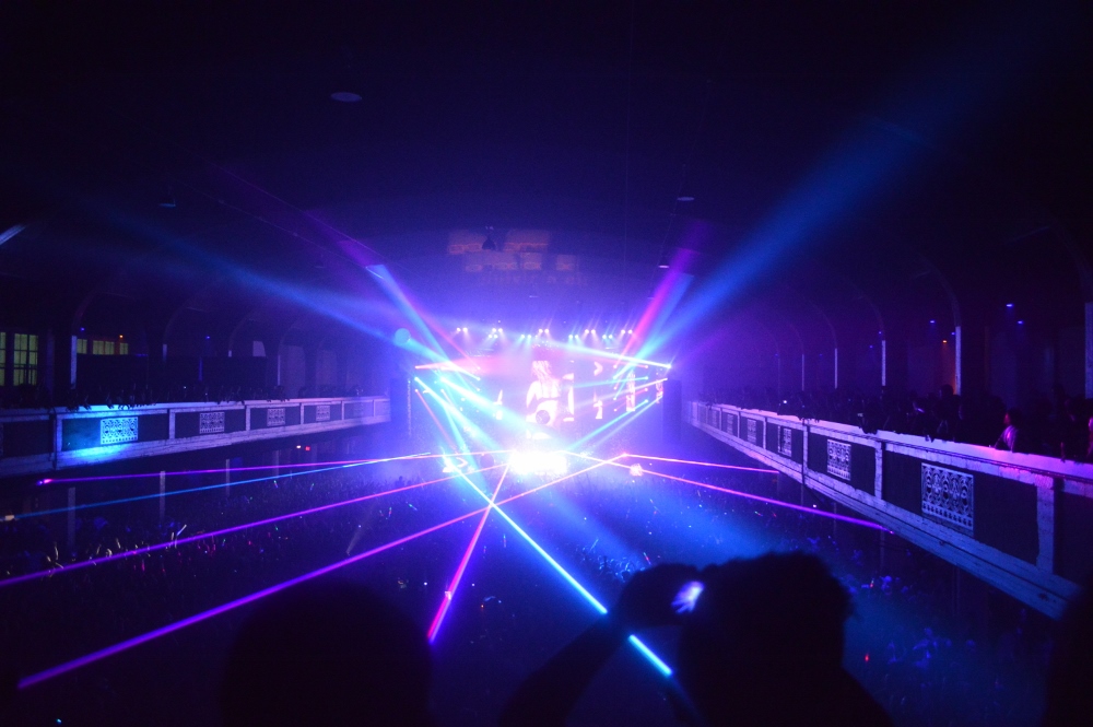 Borgore lasers