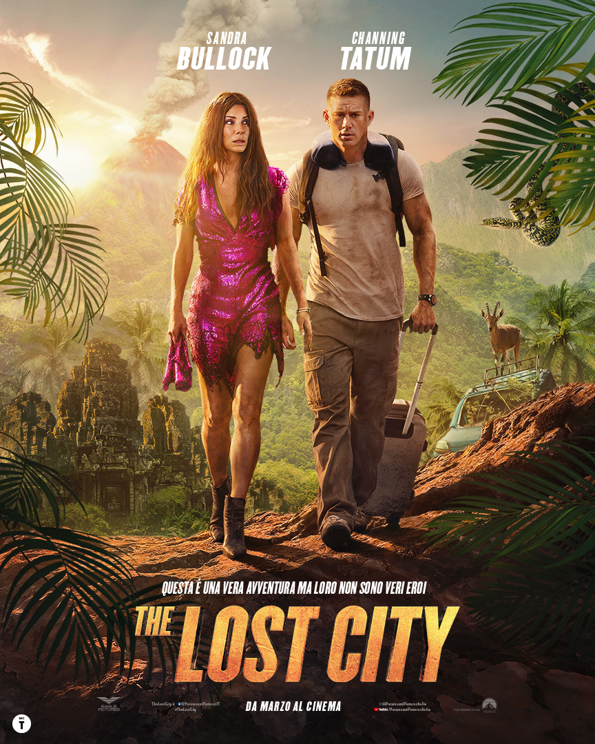 The Lost City Trailer Italiano Della Commedia Action Con Sandra Bullock E Channing Tatum Moviedigger