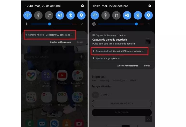 Fix Samsung Usb Connector Connected Disconnected Screen Not Turn Off