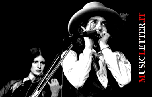 Scarlet in tour con Bob Dylan a metà degli anni '70