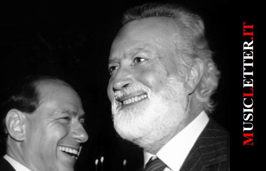 Silvio Berlusconi ed Eugenio Scalfari