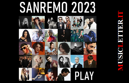 Sanremo 2023 - Playlist
