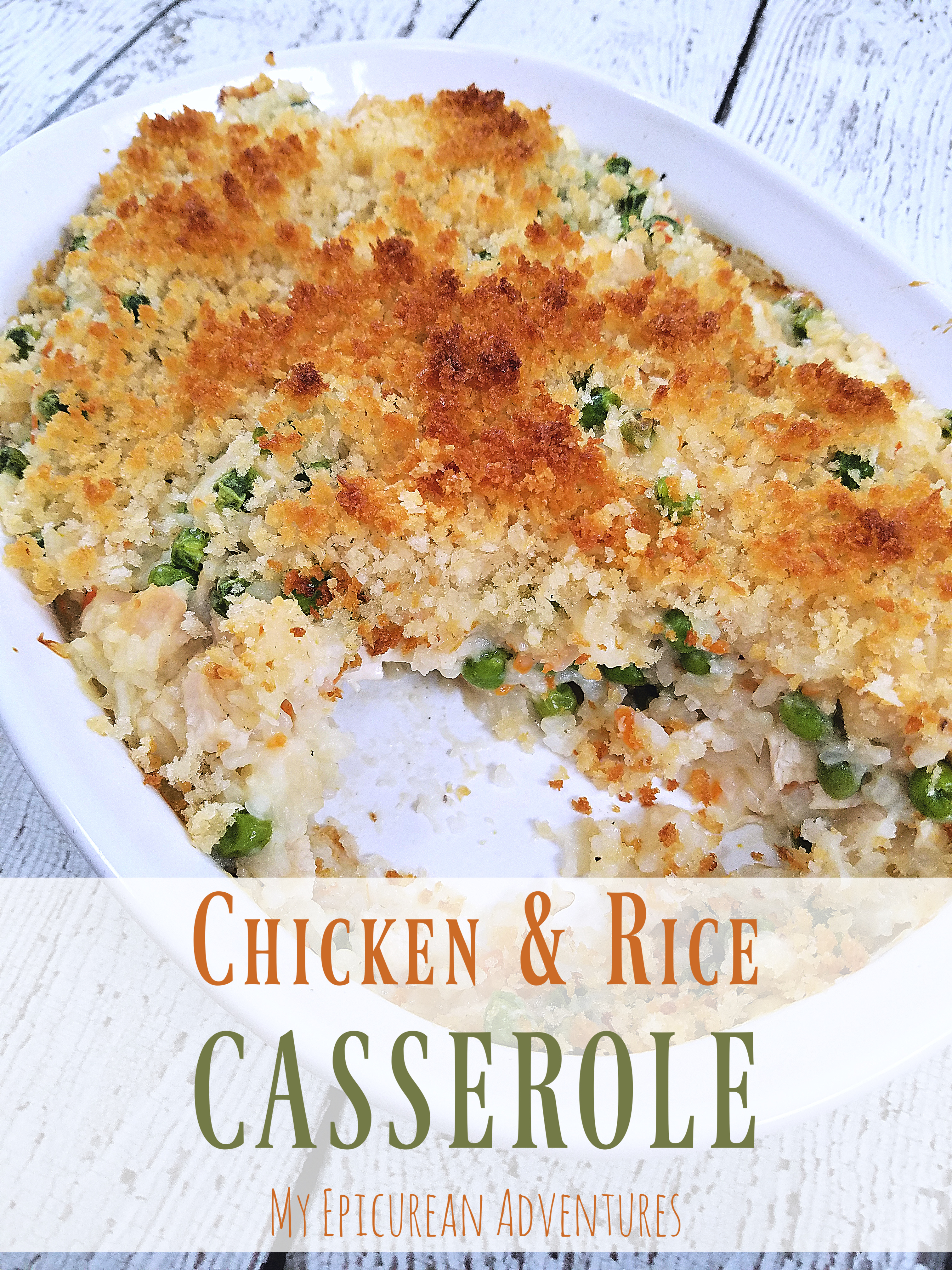 Grandma S Chicken And Vegetable Rice Bake My Epicurean Adventures