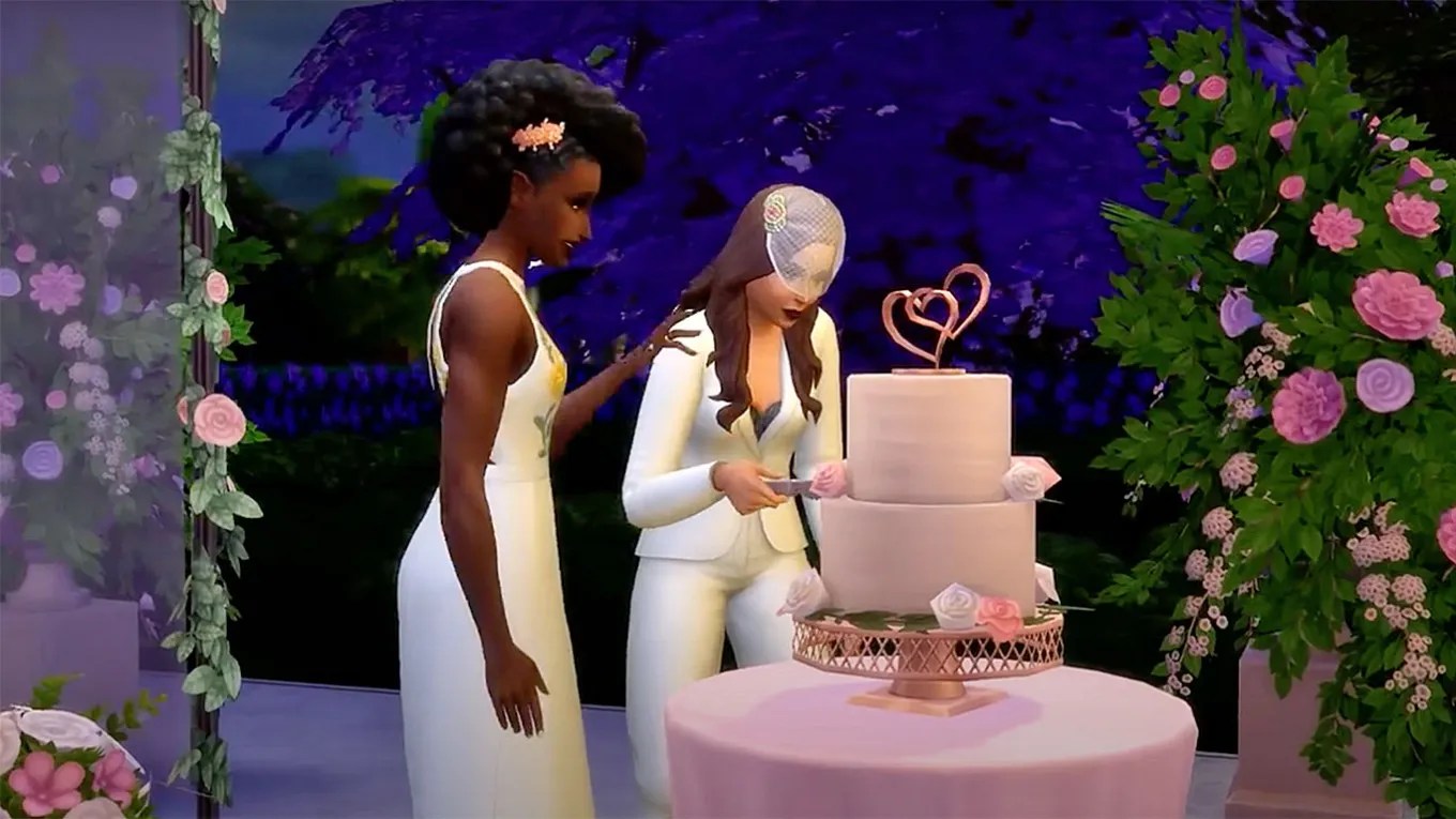 Sims Gay marriage