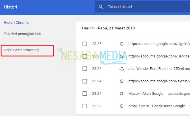 3 Cara Menghapus Riwayat Pencarian Di Google 100 Permanen