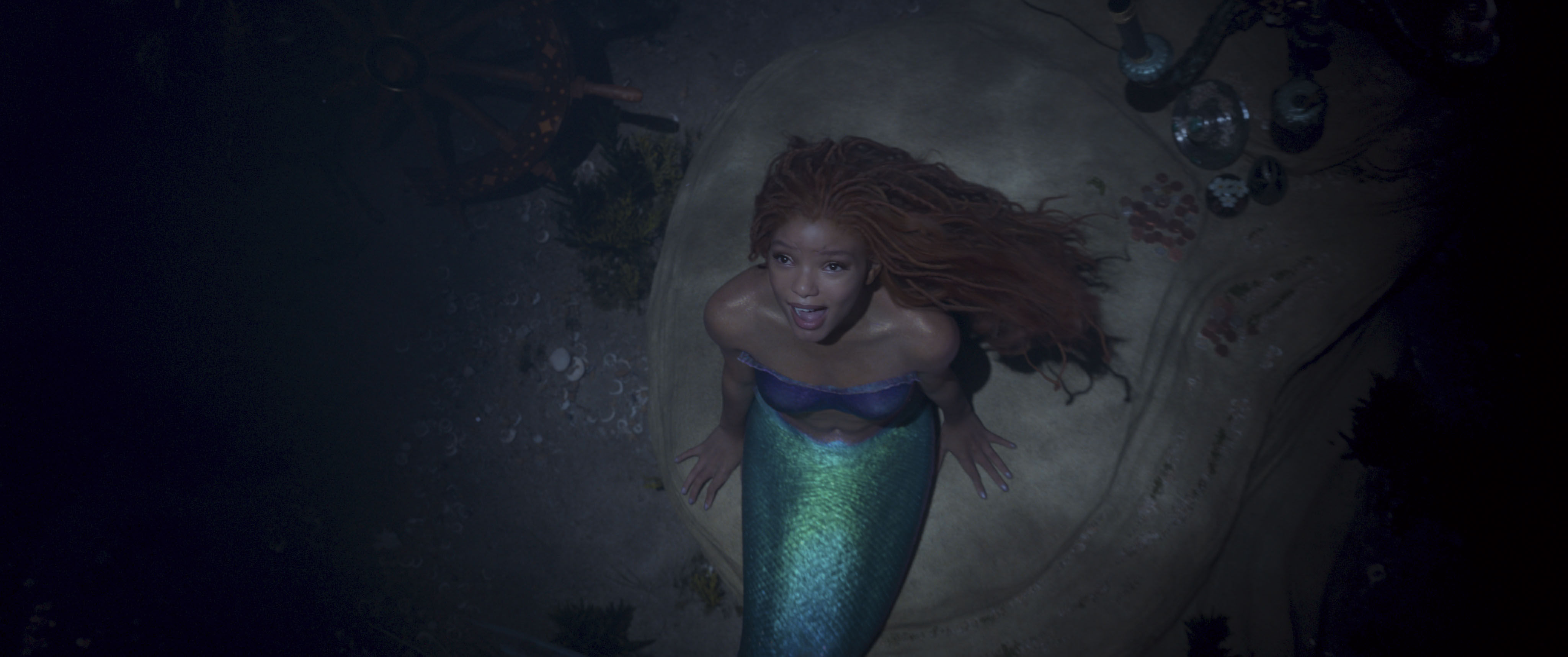 Halle Bailey stars as Ariel in Disney's live-action remake of "The Little Mermaid." (Courtesy of Disney)