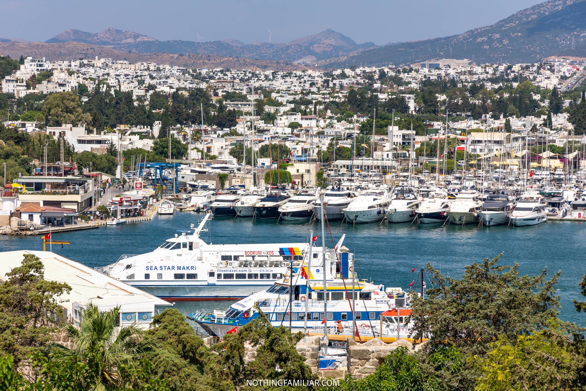 Kos To Bodrum Ferry Our Boat From Greece To Turkey Day Trip Advice