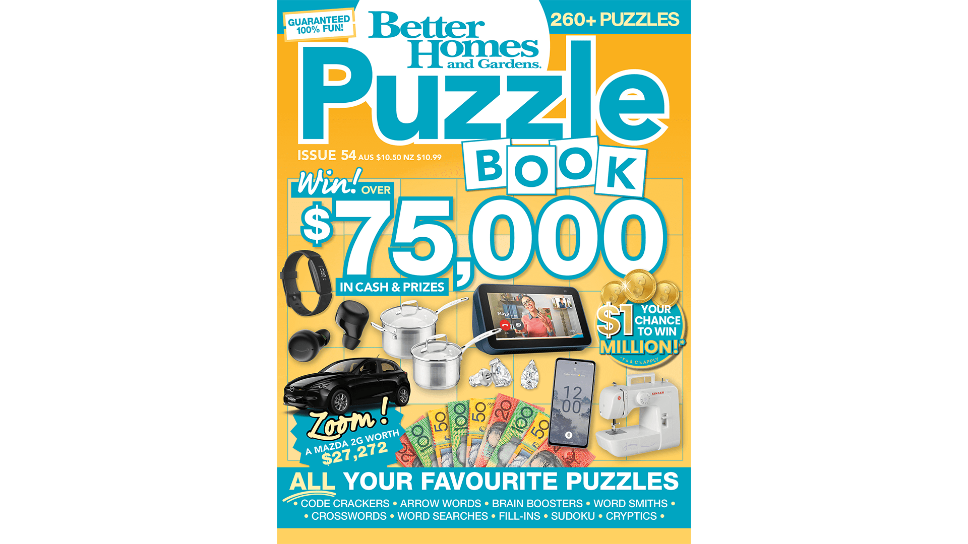 Better Homes and Gardens Puzzle Book Issue 54