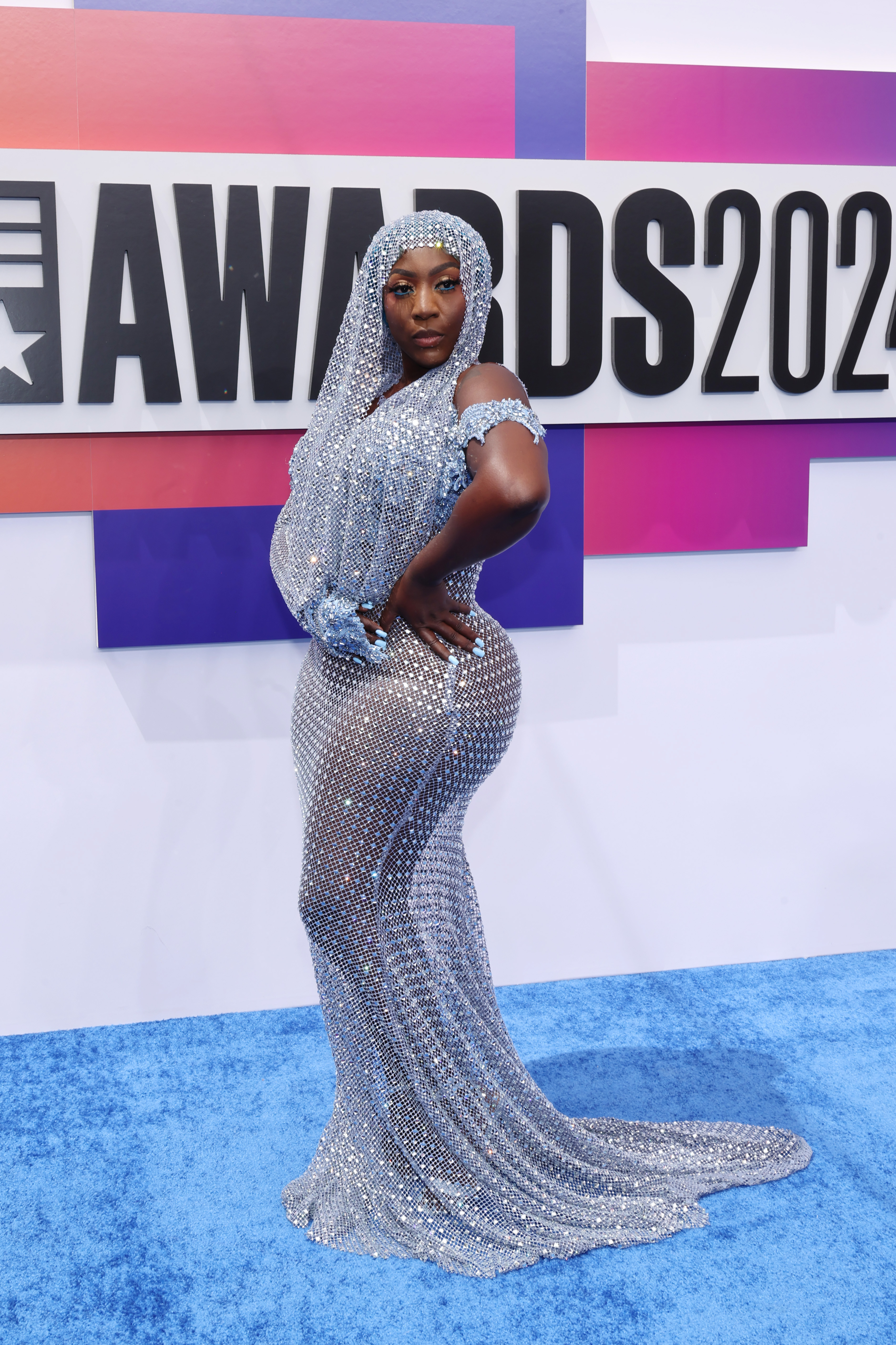 LOS ANGELES, CALIFORNIA - JUNE 30: Spice attends the 2024 BET Awards at Peacock Theater on June 30, 2024 in Los Angeles, California. (Photo by Amy Sussman/Getty Images)