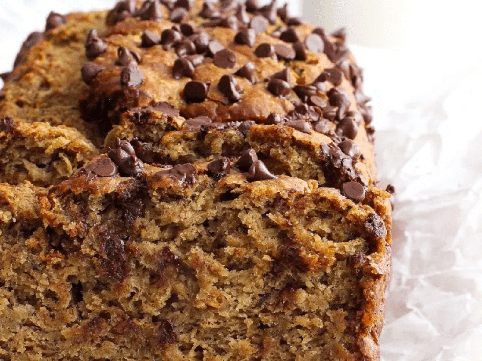 vegan banana bread with zucchini