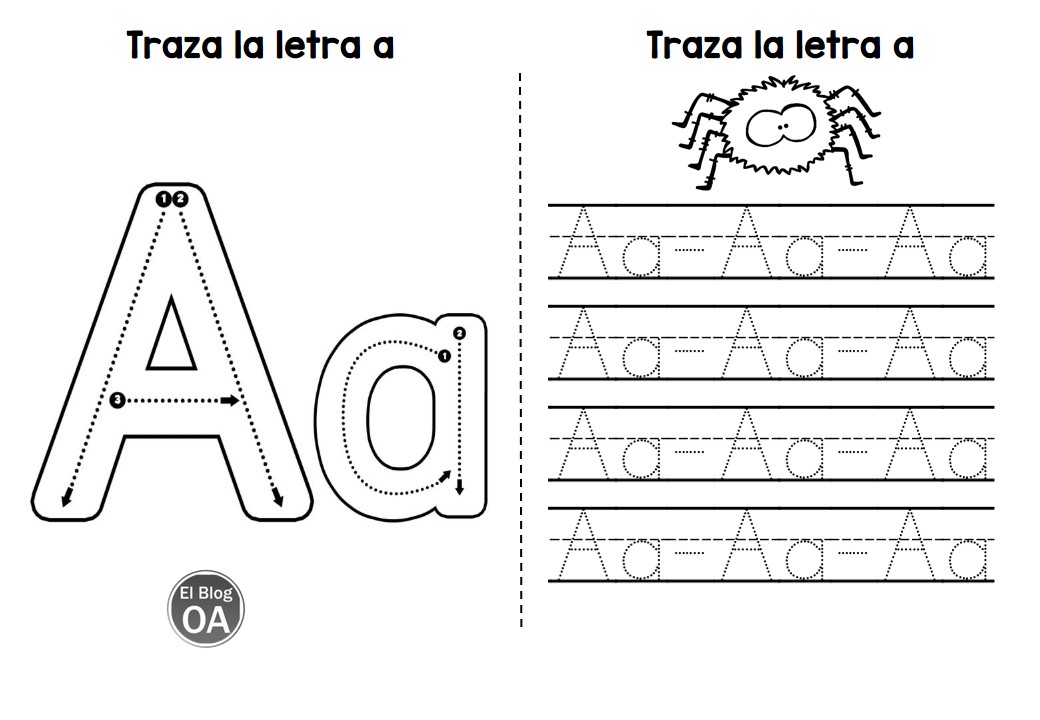 Metodo Lectoescritura Mi Librito Interactivo De La Letra A Orientacion Andujar