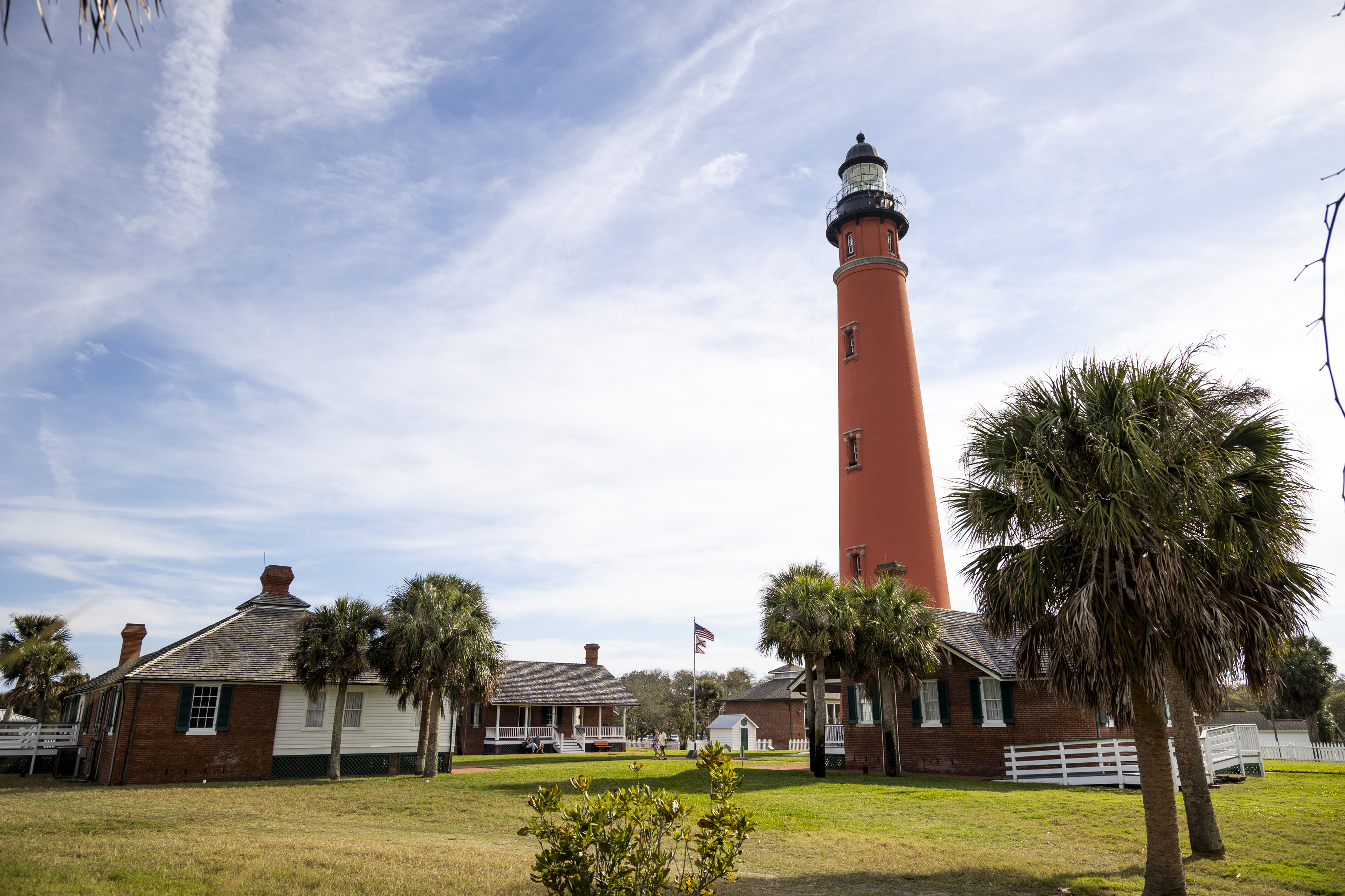 The Ponce Inlet Lighthouse is Florida's tallest, standing at 175 feet tall, on March 7, 2024. The tower and grounds are open daily for visitors with museum exhibits and informational displays. (Patrick Connolly/Orlando Sentinel)