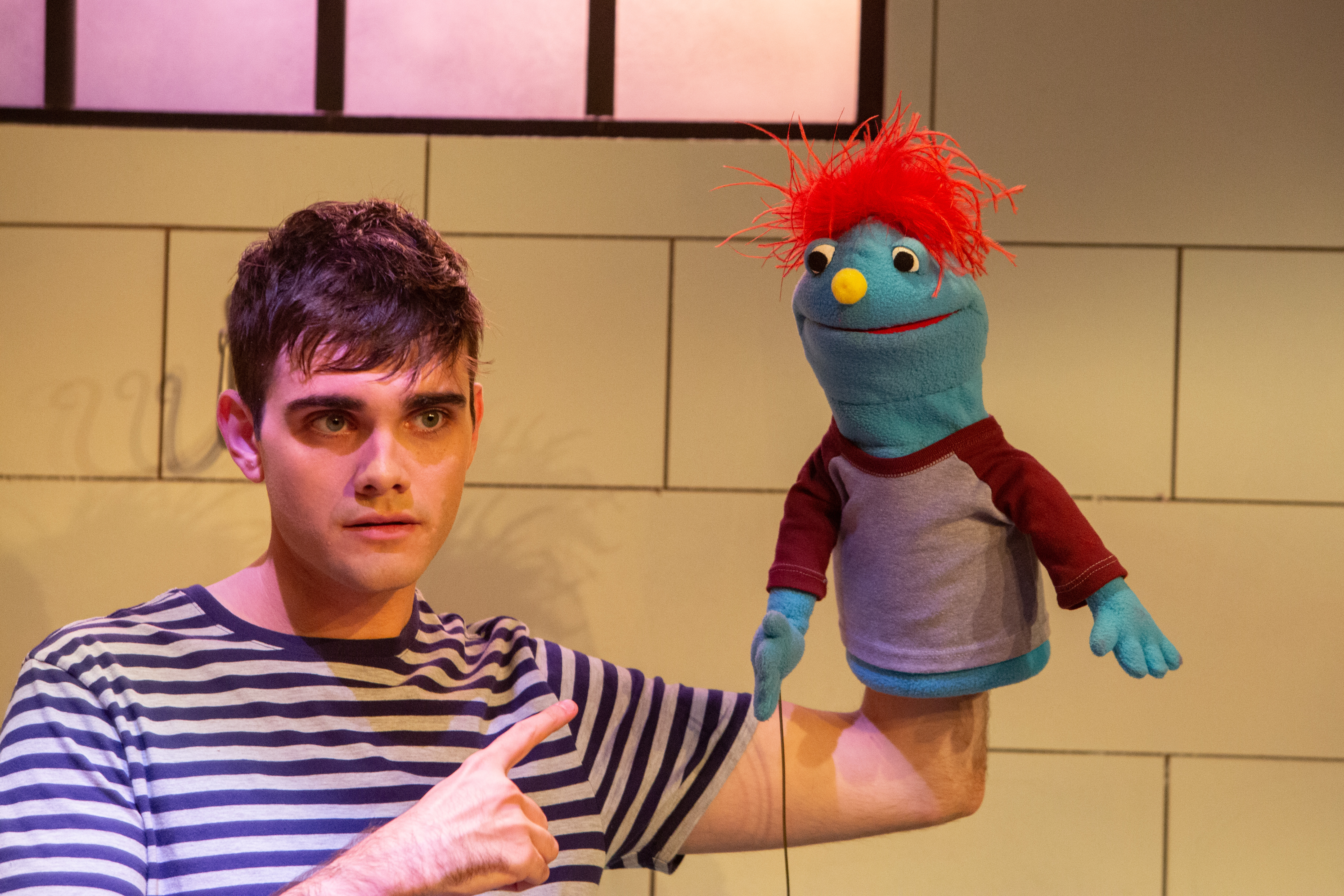 Anthony Pyatt was named best actor in a comedy for 2019 by the Orlando Sentinel for playing Jason and Tyrone the puppet, in the Mad Cow Theatre production of "Hand to God" (Orlando Sentinel file photo)