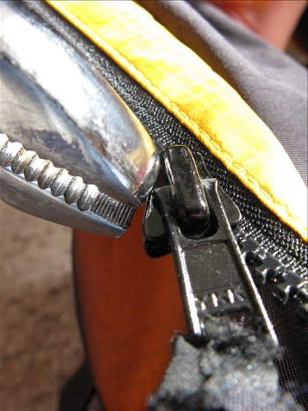 Quick Emergency Fix For A Broken Zipper Paddlinglight Com