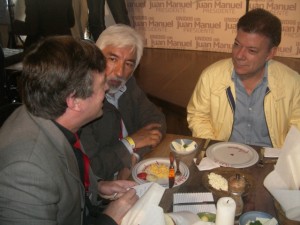 Author with JM Santos