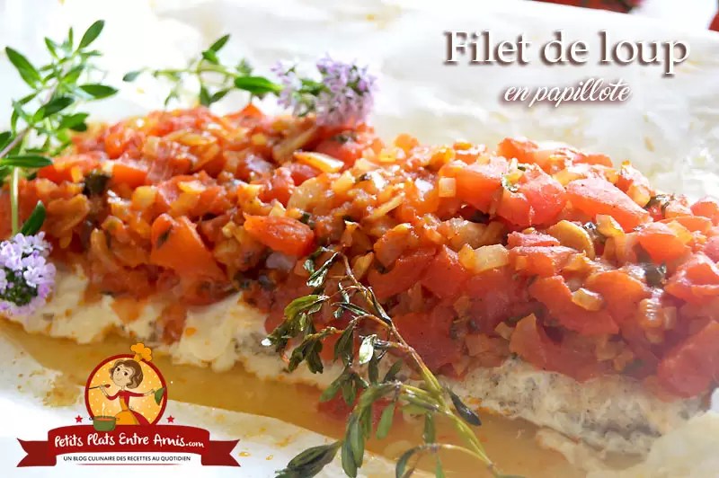 Bar En Papillote Petits Plats Entre Amis