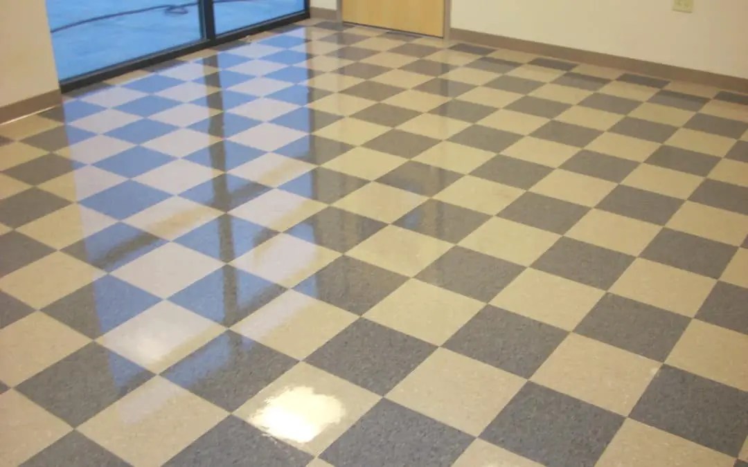 wax floor vct