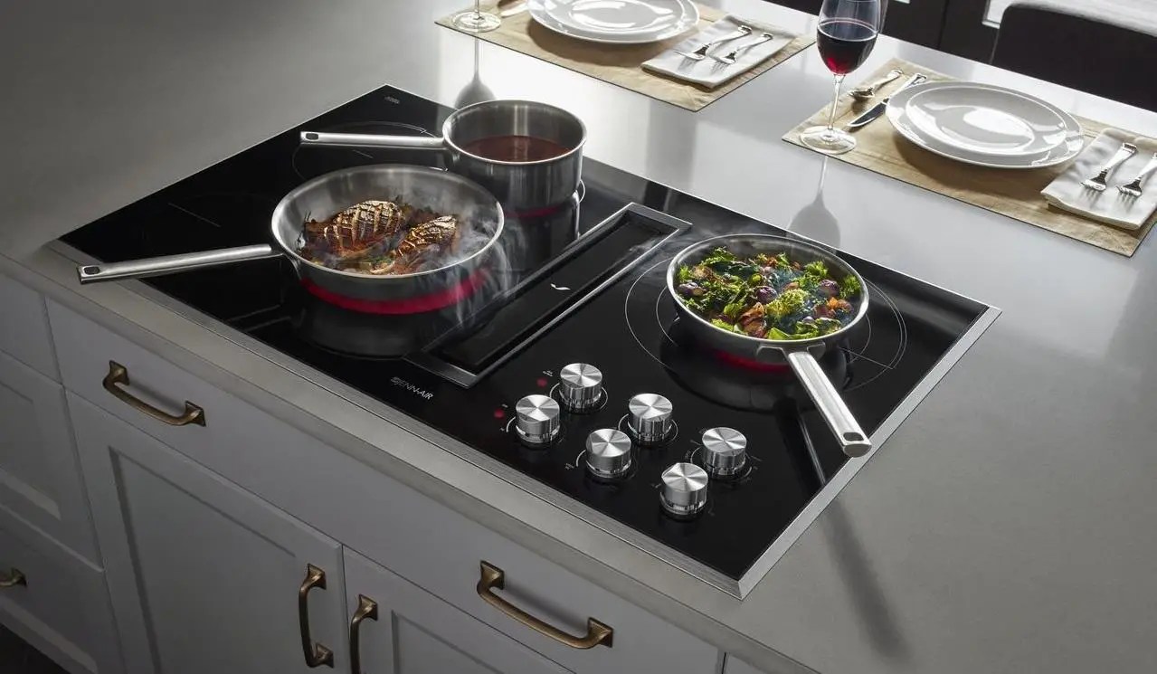 best electric cooktop with downdraft
