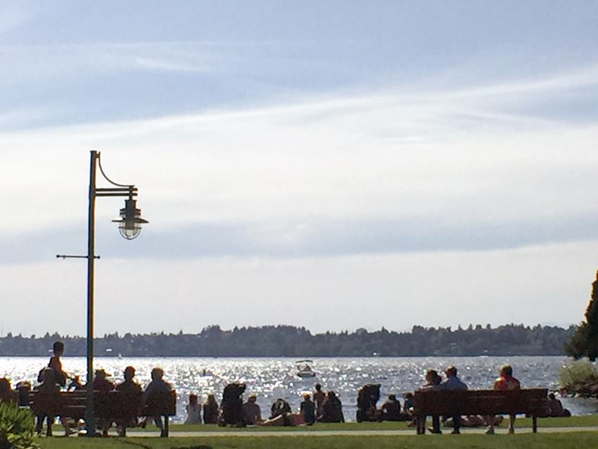 lake washington and people