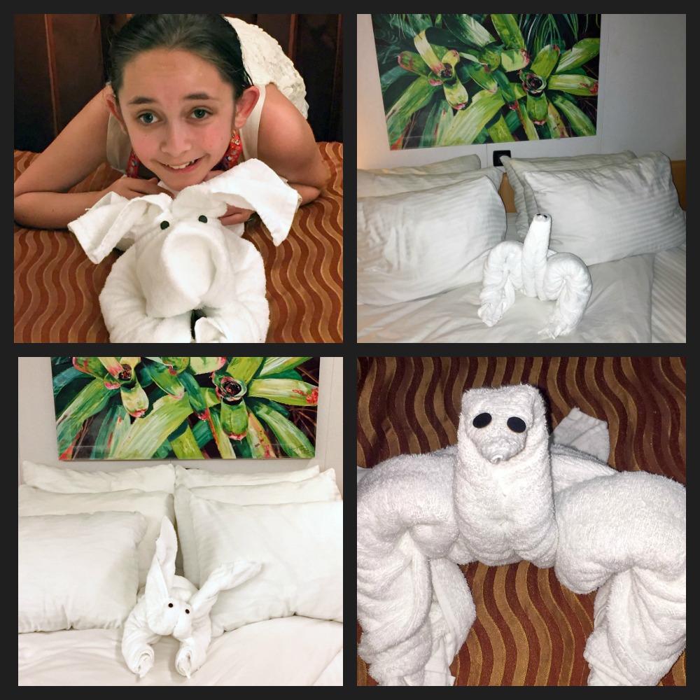 Towel creatures