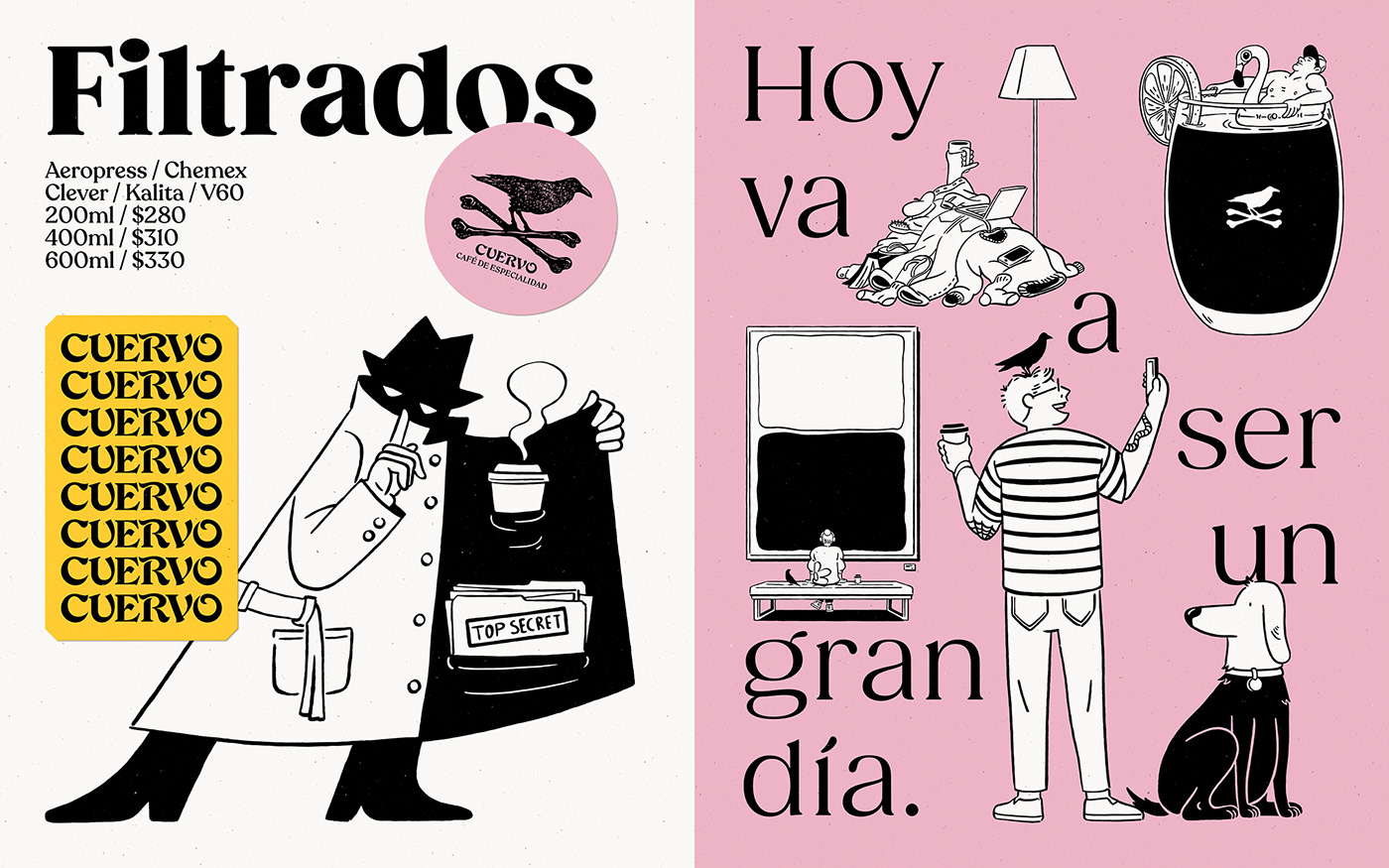 Cuervo Cafe Uses Warm Nostalgic Branding To Salute Their Community Print Magazine