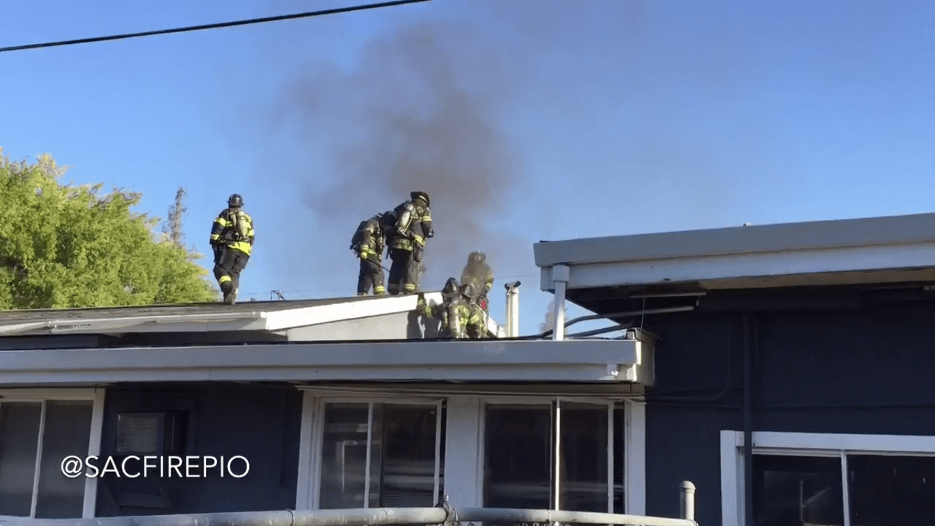 2-alarm fire breaks out at church in South Sacramento