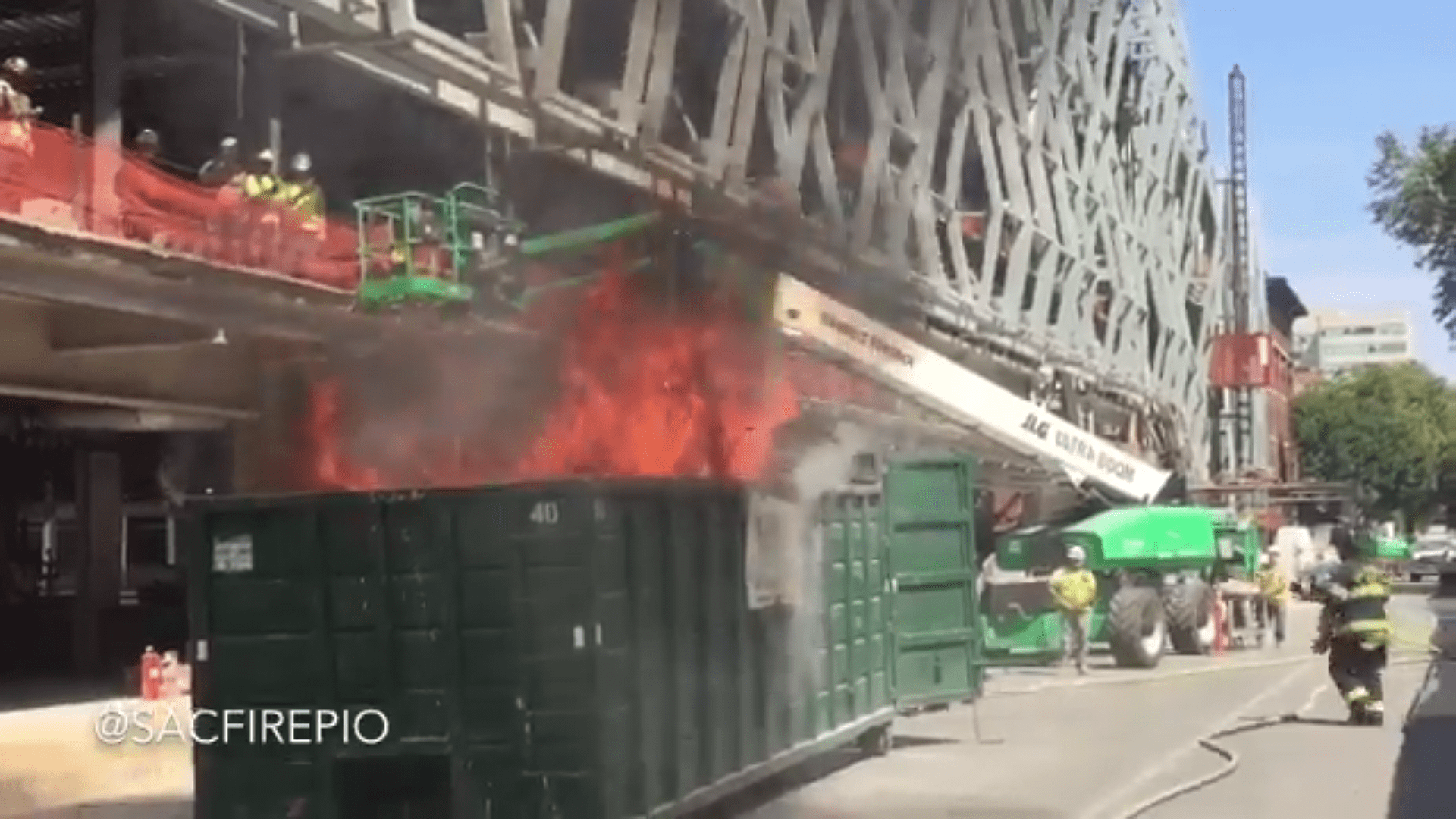 Photo courtesy of Sacramento Fire Department