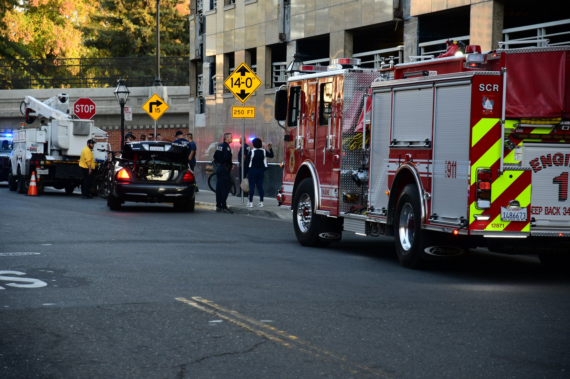 Good Samaritans capture woman's attacker in Downtown Sacramento, November 21, 2019