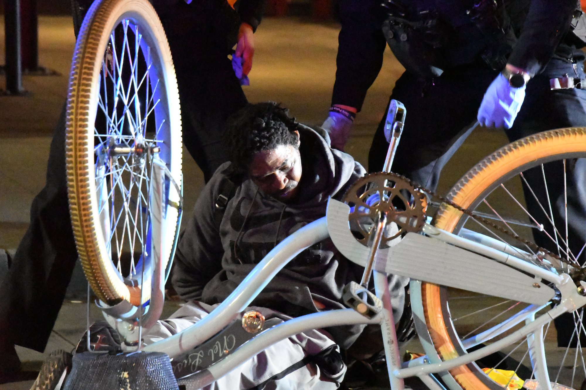 POLICE LOG: Transient rips parking meters from the ground, flees from police on bike, Downtown, Sacramento