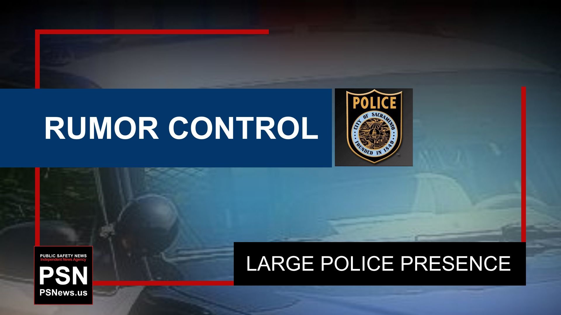 RUMOR CONTROL: No Active Shooter at CRC | Threat Only | Very Large Police Presence cover