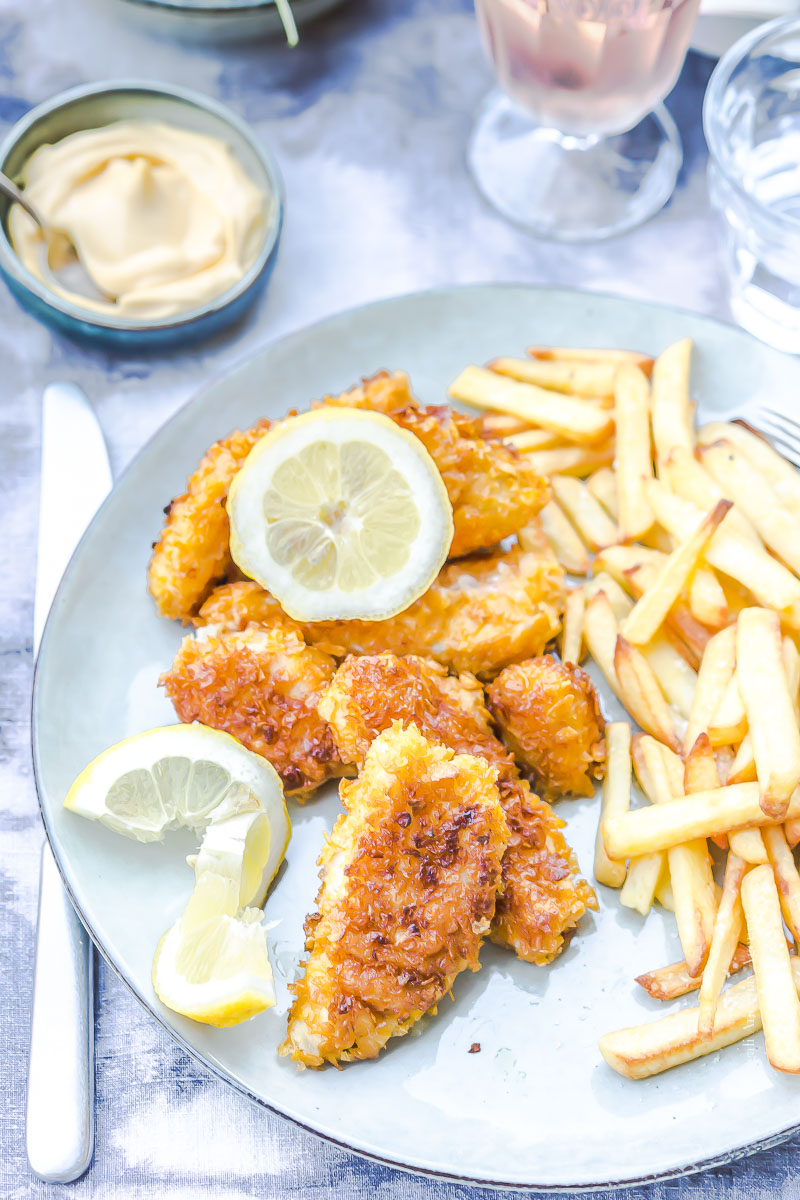 Fish And Chips Aux Corn Flakes Les Meilleurs Quatre Saisons Au Jardin