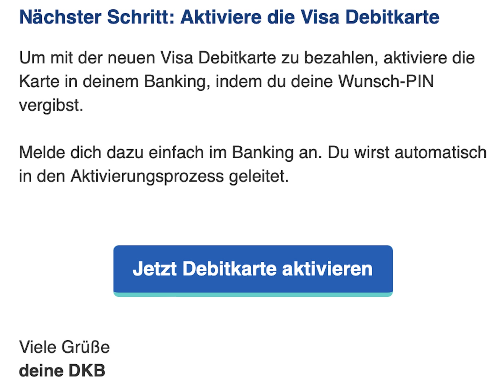 Dkb Verwirrt Aktiviere Die Visa Debitkarte Radioblog Eu