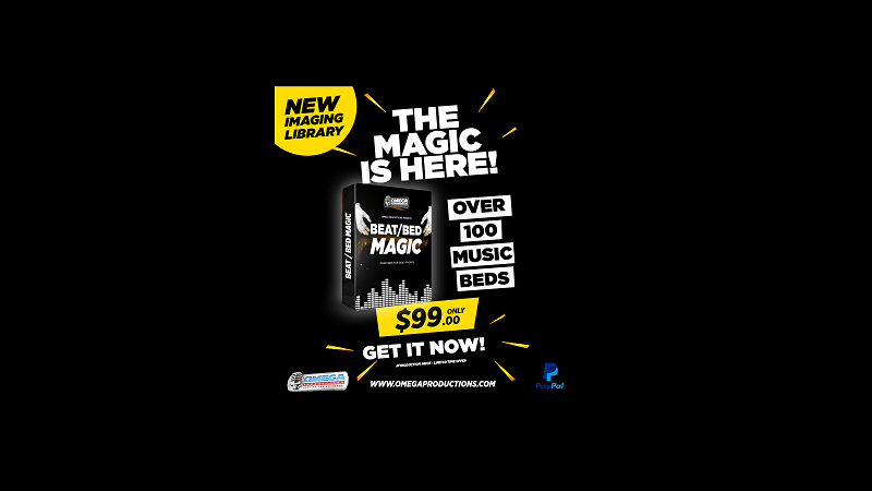 Download The New Beat Bed Magic Radio Production Library From Omega Productions Mic Check Radiojinglespro Com