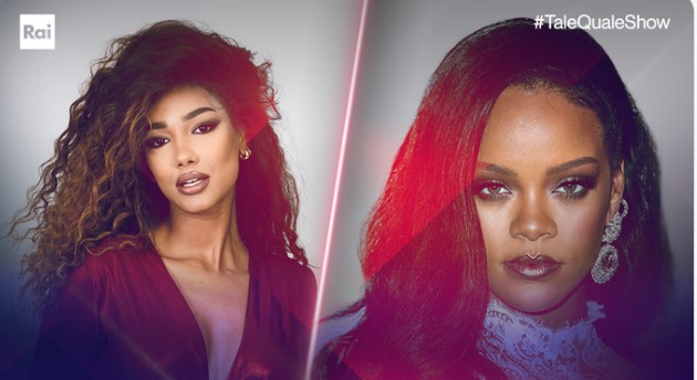 Tale E Quale Samira Lui Imita Rihanna Video Radiomusik Musica Concerti E Radio News
