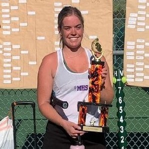 Paige Astley wins tennis title.