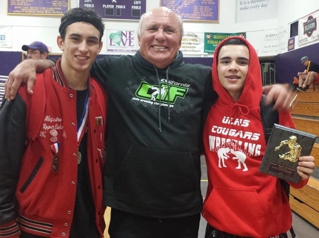 Wrestling coach Ron Campos has been inducted into the Coastal Mountain Officials Association Hall of Fame. Campos most recently coached at Upper Lake although he also had stints at Clear Lake and Kelseyville high schools. (File photo)