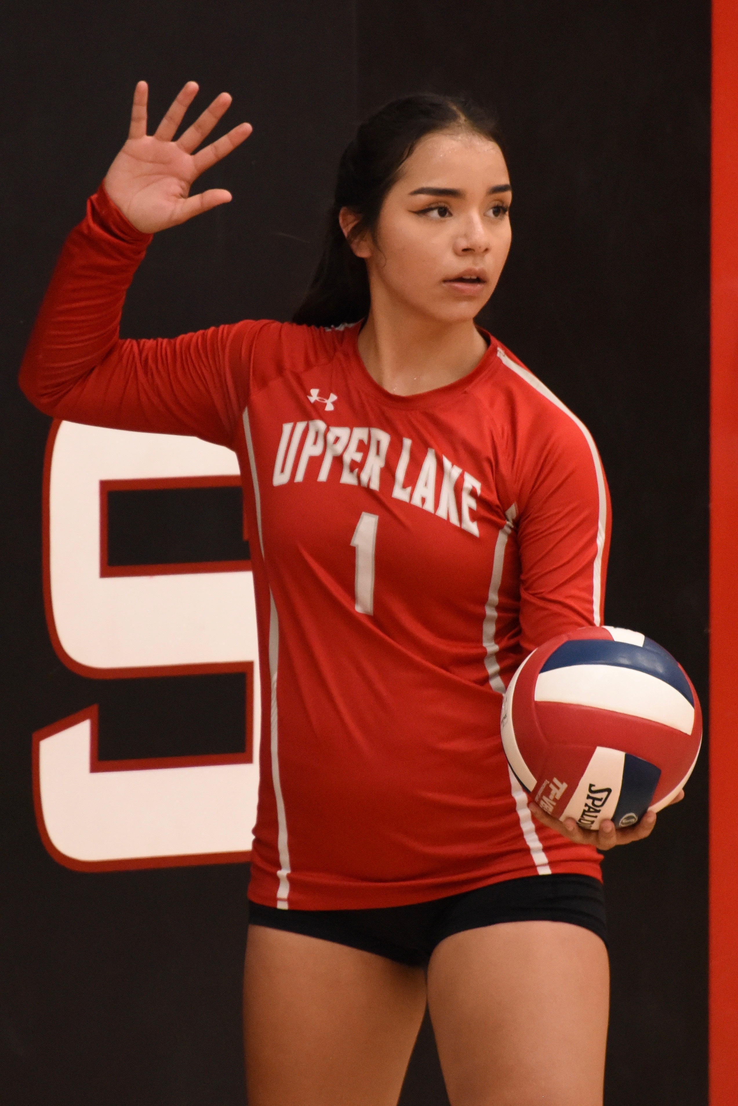 Nathaly Velasco is a second-team selection on the All-NCL II volleyball team. (Photos courtesy of Trett Bishop)