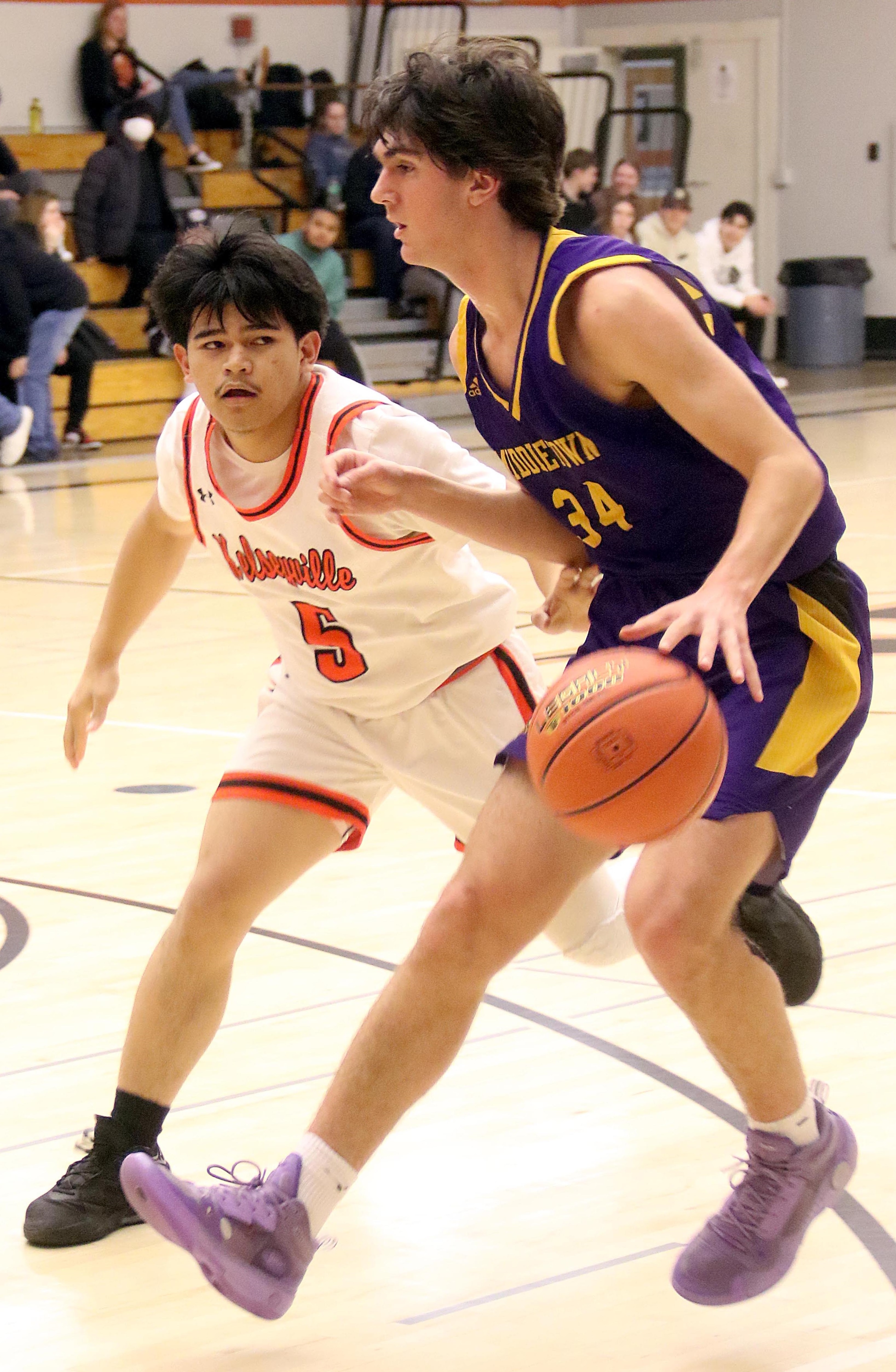 Middletown's Nadav Dicovski is a first-team selection on the All-County boys basketball team. (Photos by Minenna Photography)