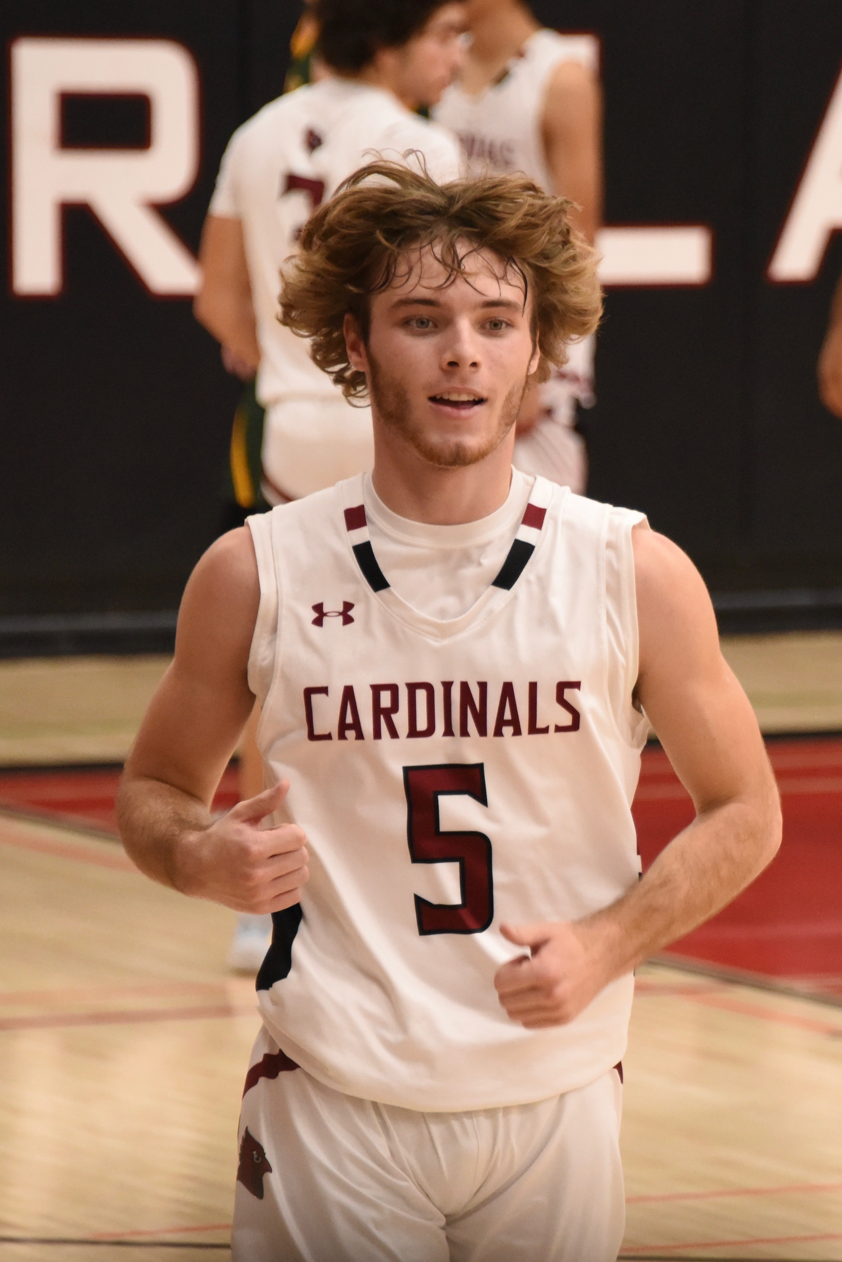 Clear Lake's Jake Soderquist is a first-team selection on the All-County boys basketball team. (Photo courtesy of Trett Bishop)