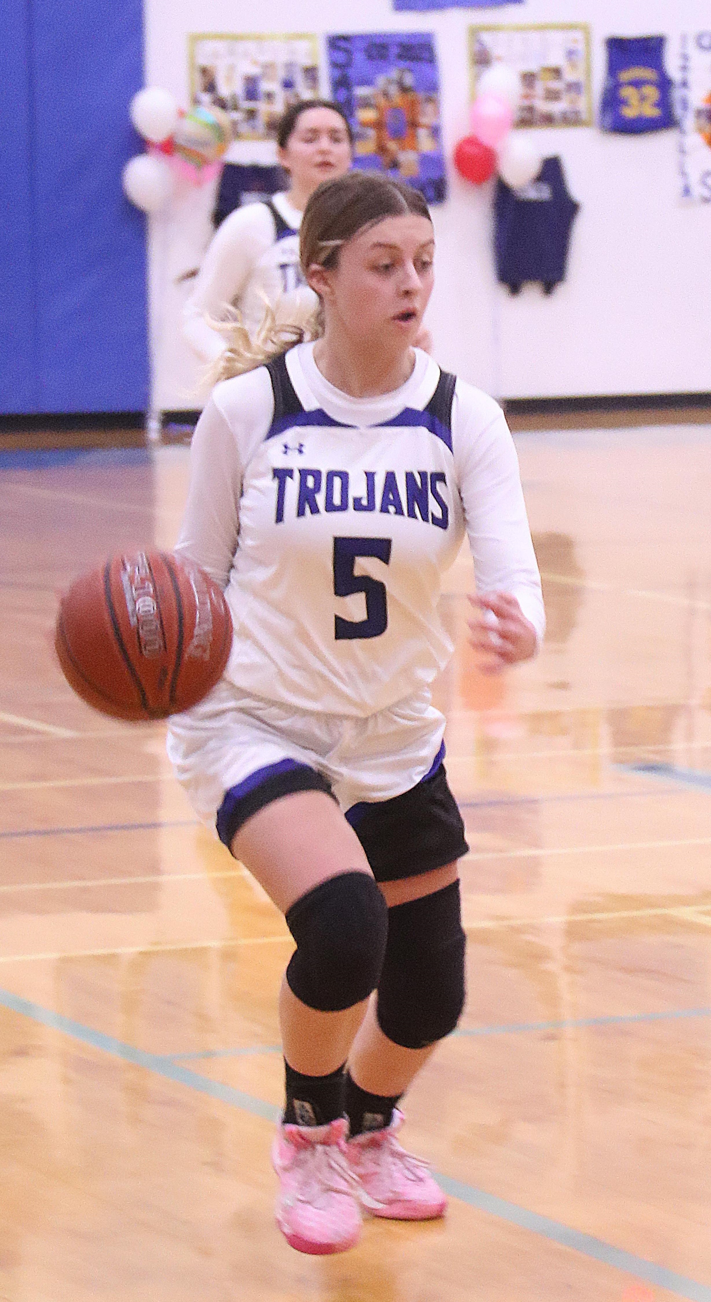 Lower Lake junior Tiahna Tubbs is a first-team selection on the All-County girls basketball team. (Photo by Minenna Photography)