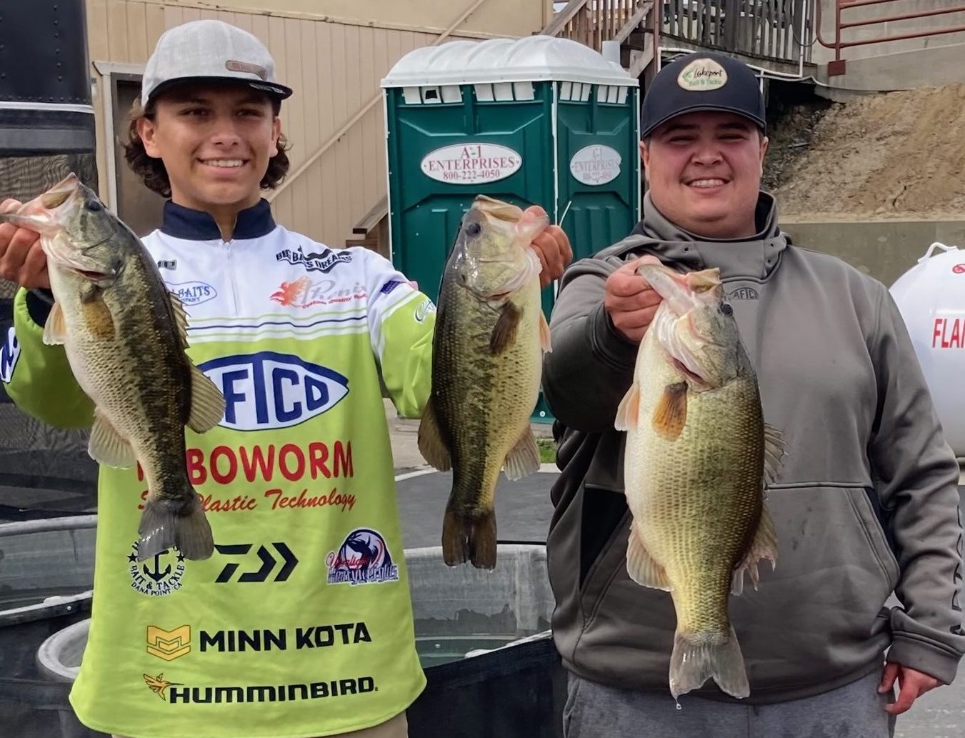 Kaine Navarro of Glendora (left) and Payton Lyndall of Kelseyville have qualified for the Nationals following their second-place finish Saturday at the Delta. (Courtesy photos)