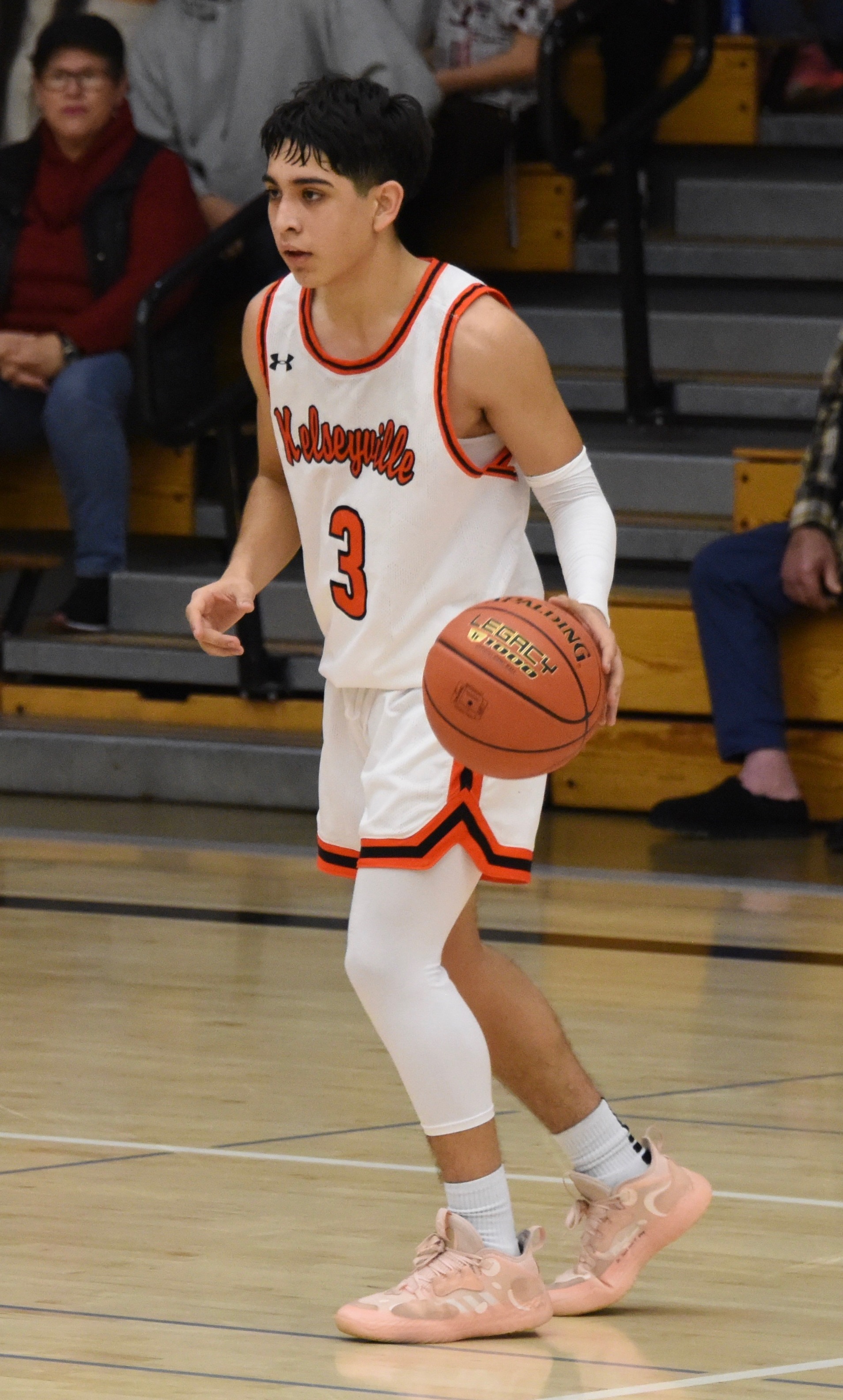 Kelseyville senior Manny Acosta is an All-League first-team selection, one of two for the Knights this season. (Photo courtesy of Trett Bishop)