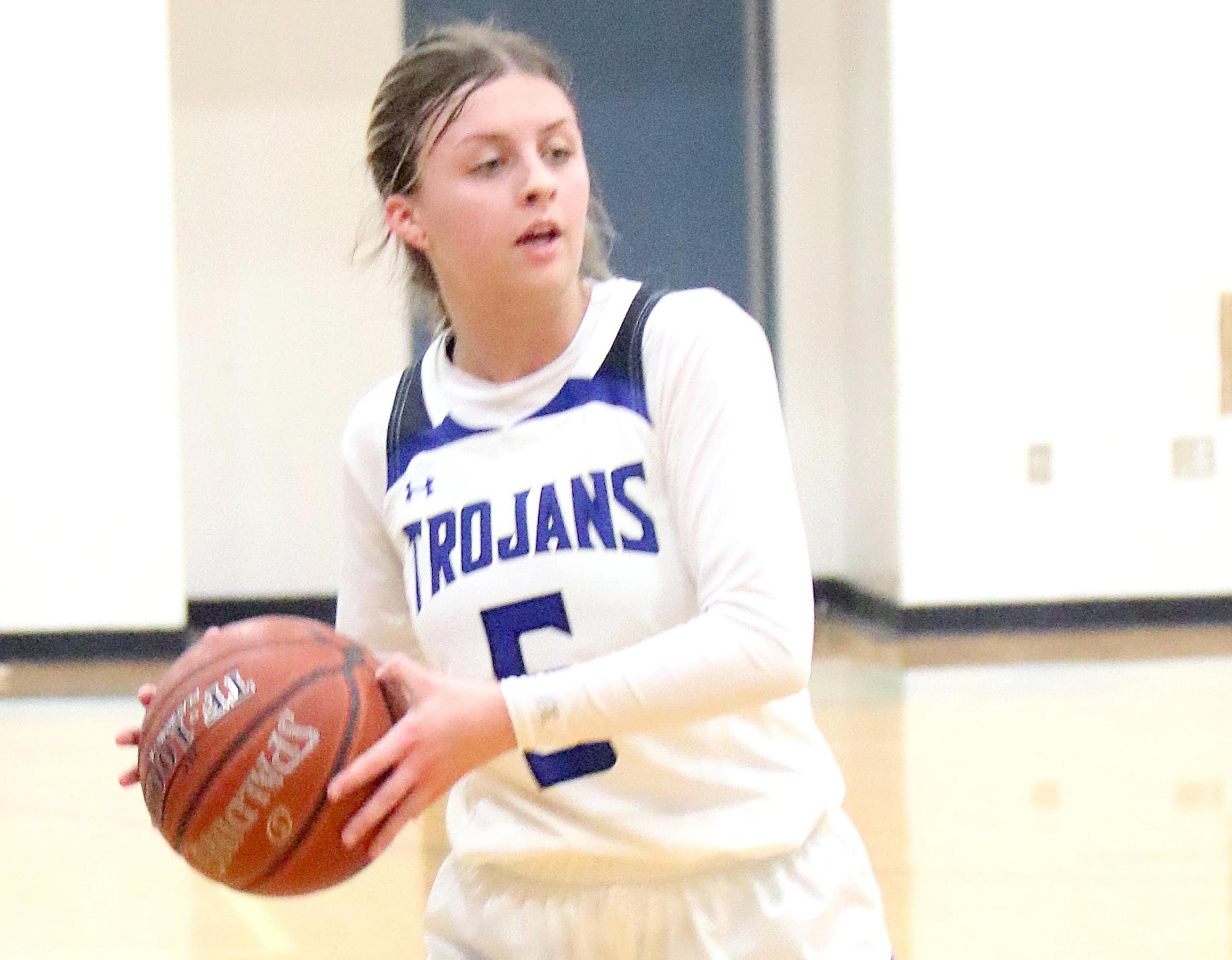 Lower Lake High School junior Tiahna Tubbs is a member of the All-League first team in 2023, one of two juniors and four underclassmen to earn first-team honors. (Photo by Minenna Photography)