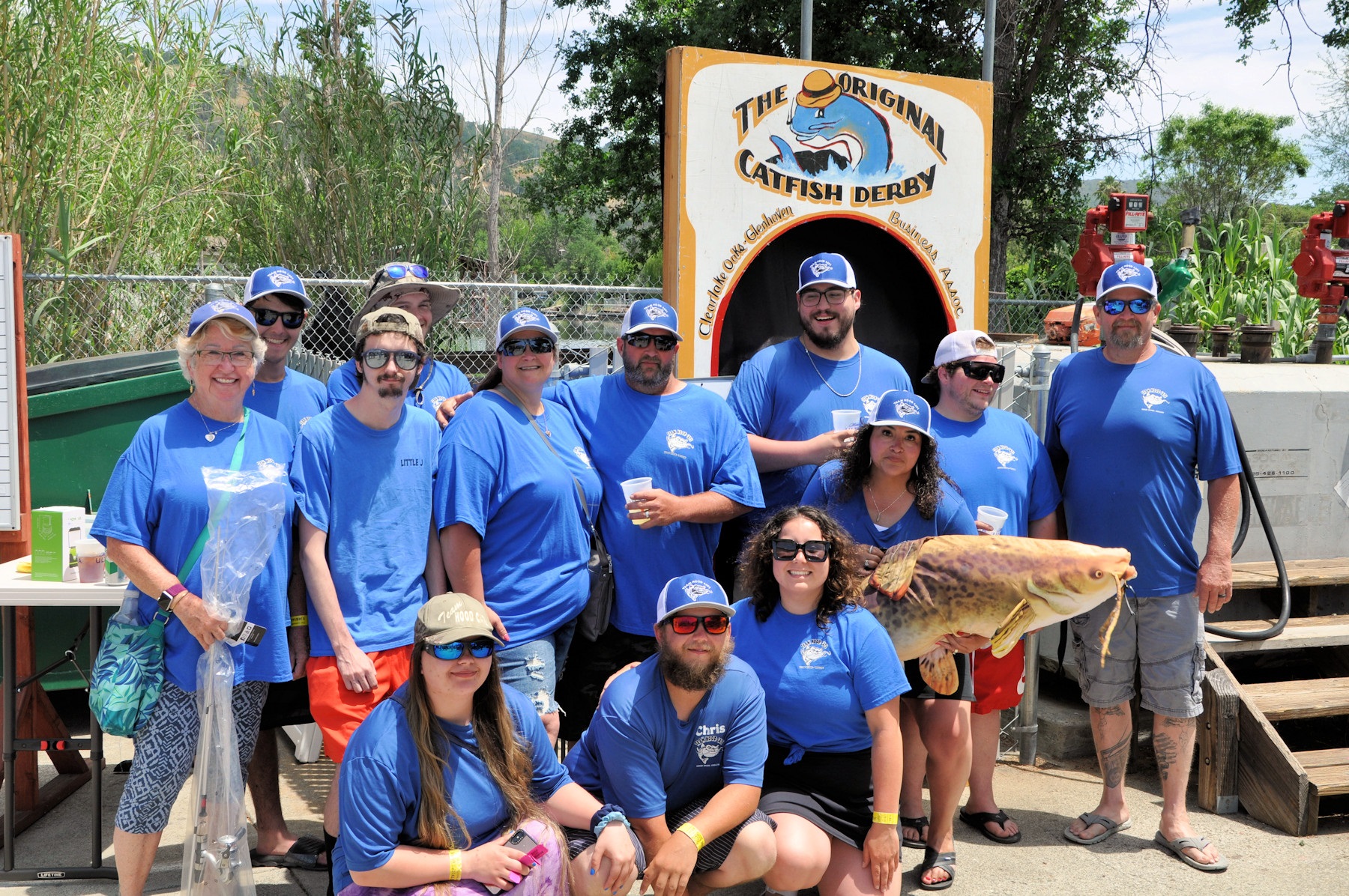 The Lane family has made the annual Clearlake Oaks-Glenhaven Catfish Derby a family tradition.