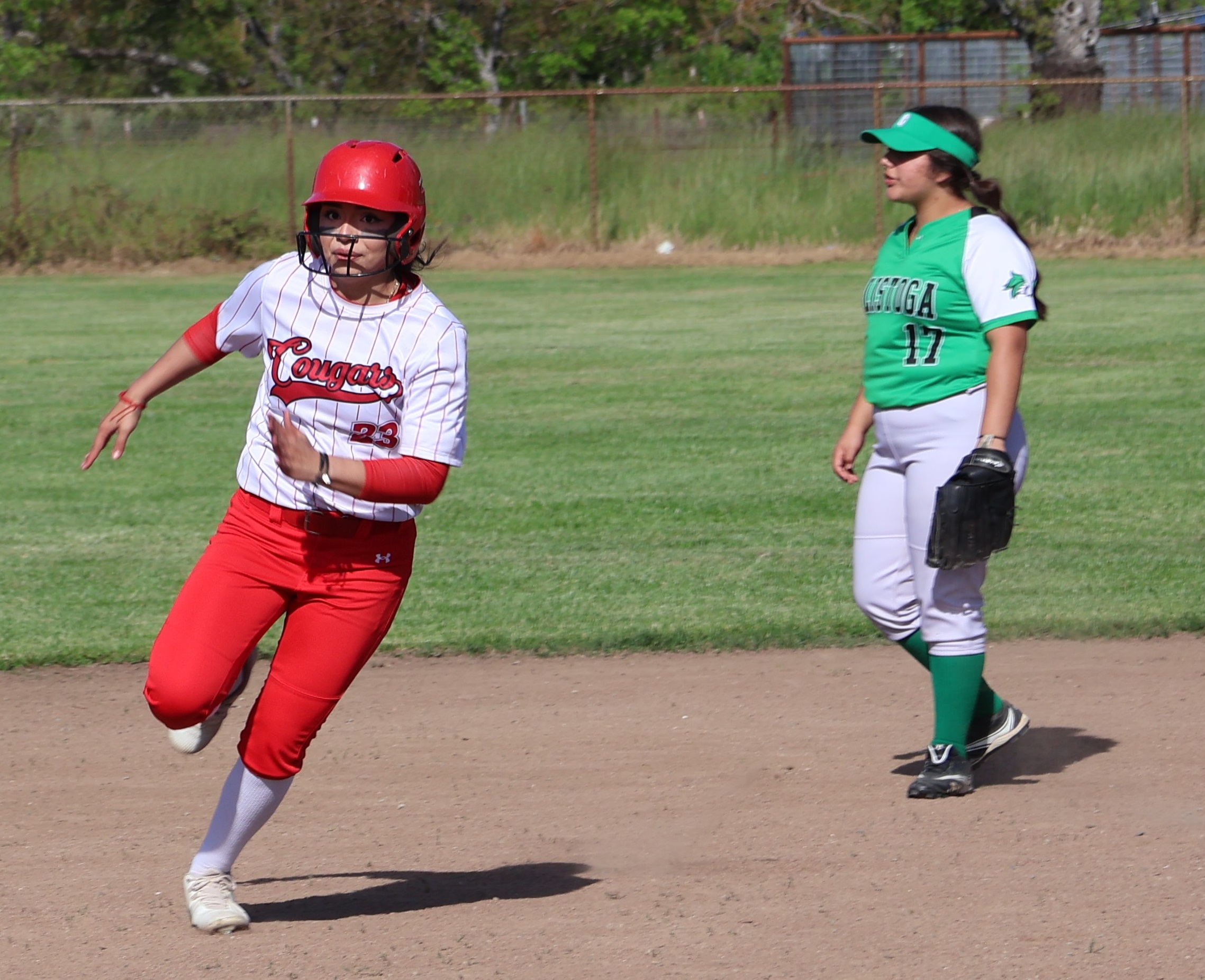 Upper Lake High School senior shortstop is a first-team selection on the All-North Central League II softball team. (Photo by Brian Sumpter)
