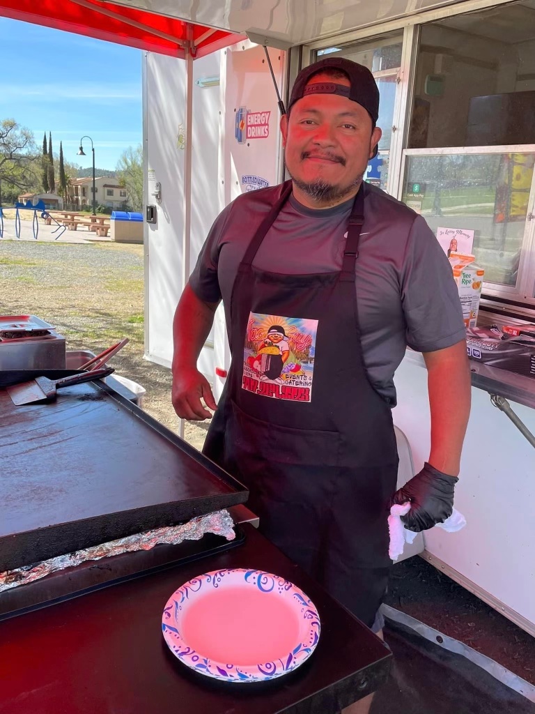 David "The Taco Guy" (Hometown Heroes competition runner up in 2023) David Correa serves tacos to the community. (File photo- LAKE COUNTY PUBLISHING.)