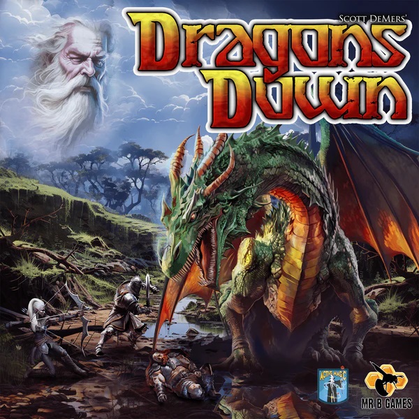 Players explore a fantasy sandbox world inspired by Magic Realm seeking fame and fortune in Mr. B Games' "Dragons Down" board game, one of the best in 2024. (courtesy photo)