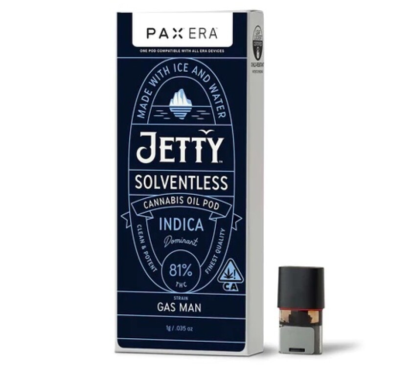 Jetty Extracts introduced its solventless vape cartridge to market in December 2020
